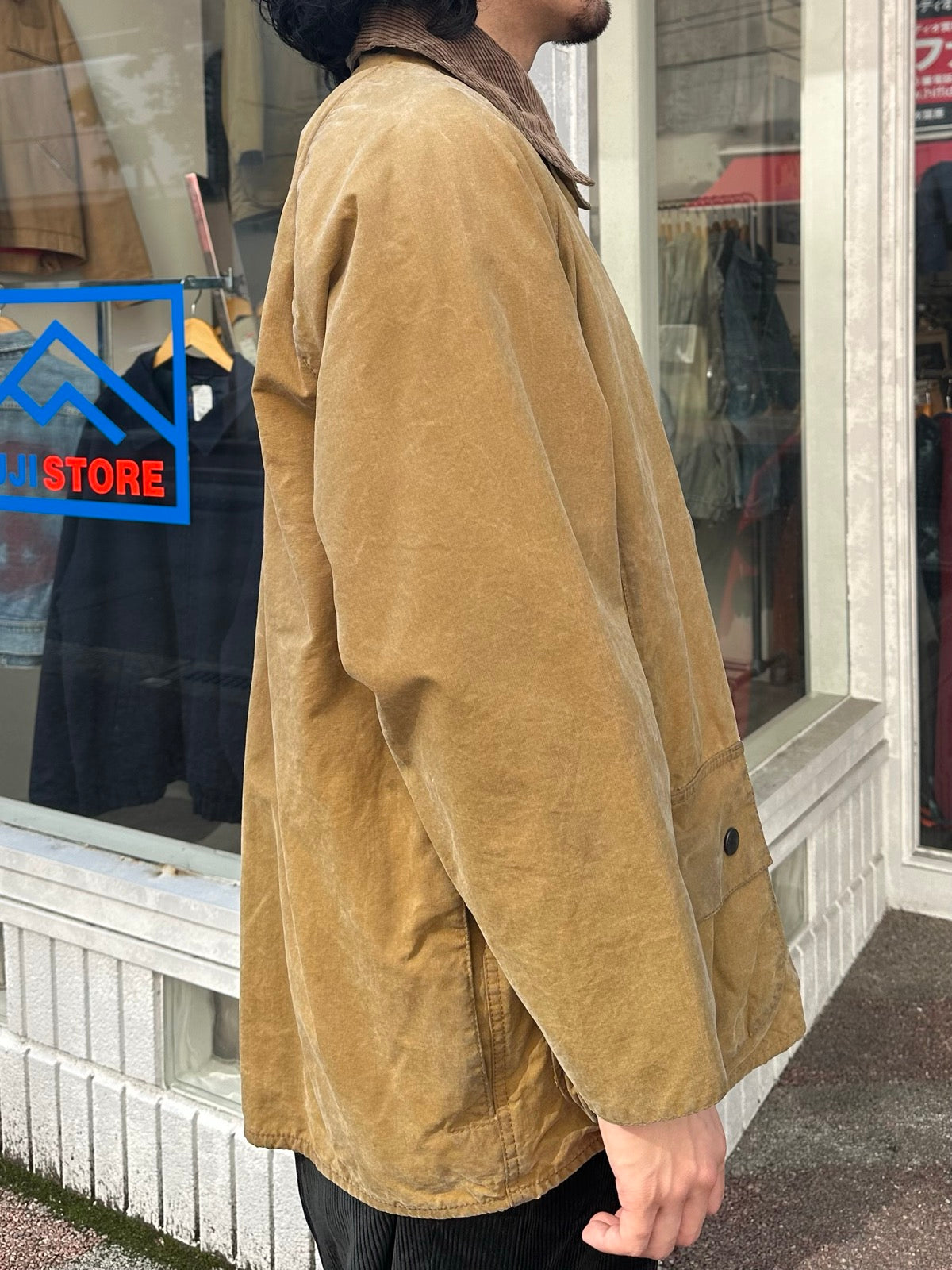00's BARBOUR「Classic Moorland」オイルドジャケット – FUJI STORE