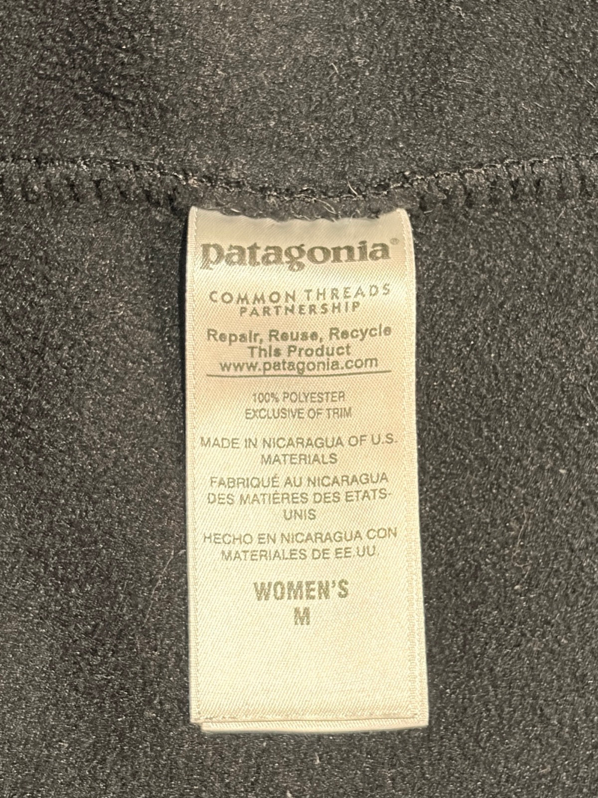 10's PATAGONIA「Synchila Snap-T」フリースプルオーバー