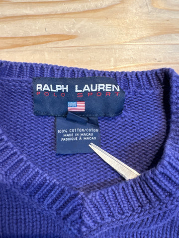 90's Ralph Lauren「POLO SPORT」クルーネックニット