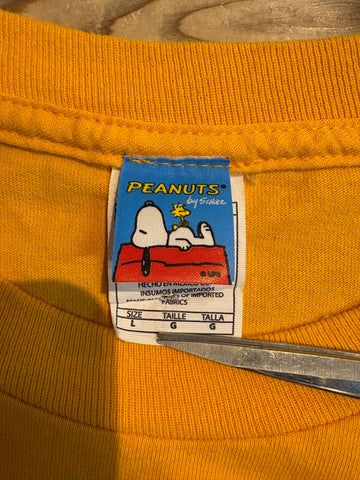 00's PEANUTS「CHARLIE BROWN」キャラクターTシャツ