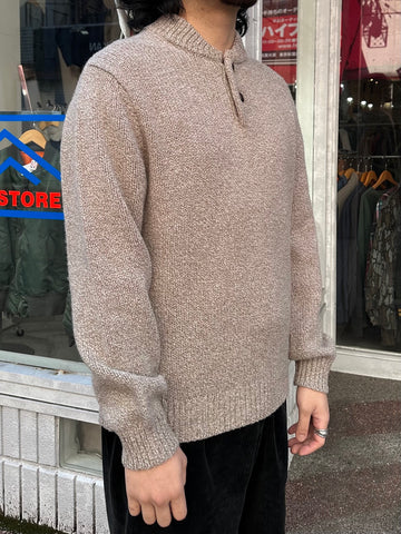 00's L.L.BEAN ヘンリーネックニット