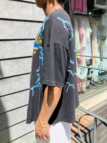 90's「WESTERN HERITAGE AMERICAN THUNDER」グラフィックTシャツ
