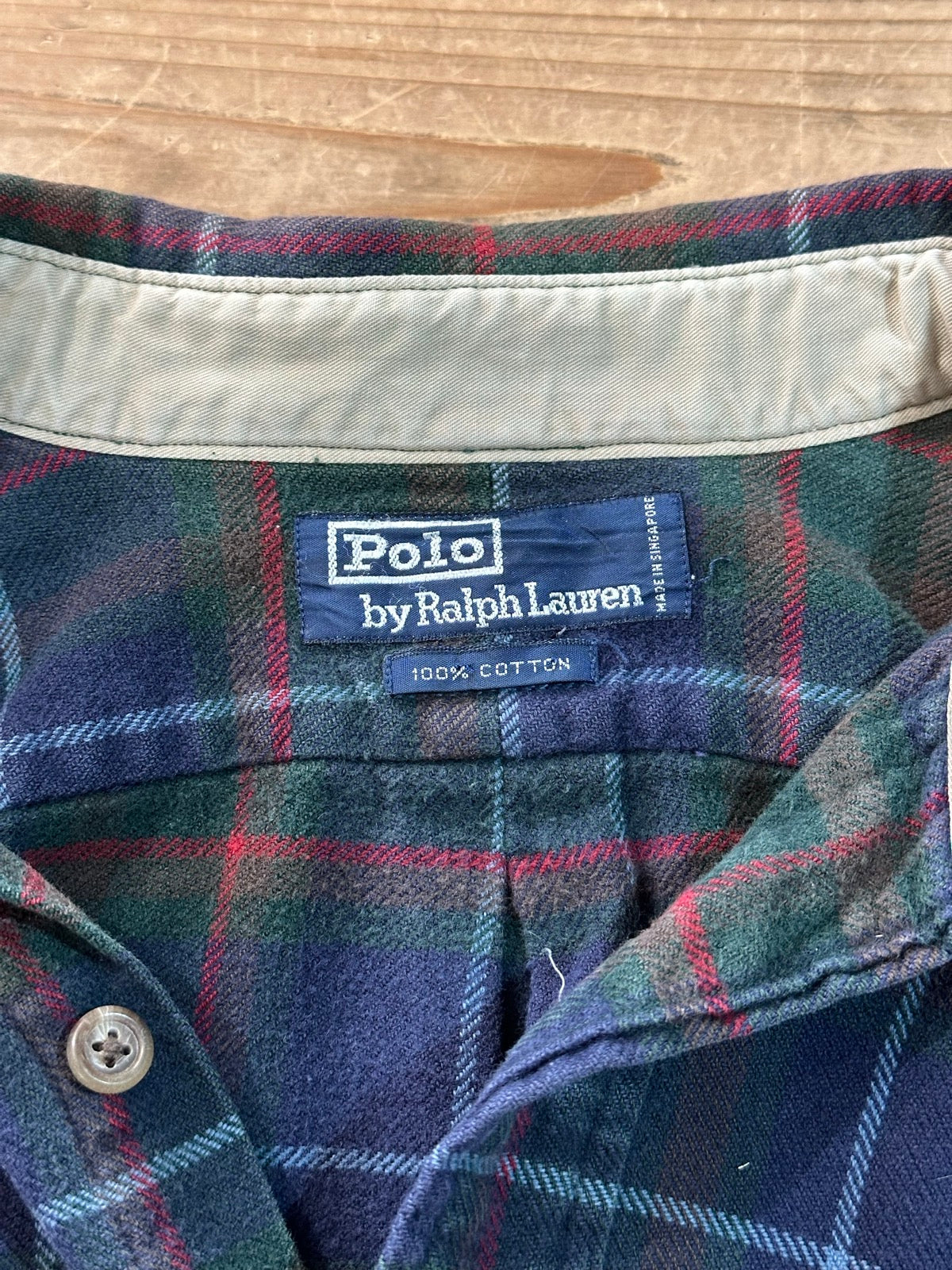90’s RALPH LAUREN チェックシャツ