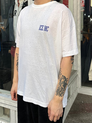 90's ICE MC「LOGO＆FOTO」ラッパーTシャツ