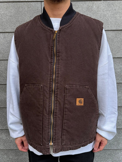 90's~00's「Carhartt」USA製　ダックベスト