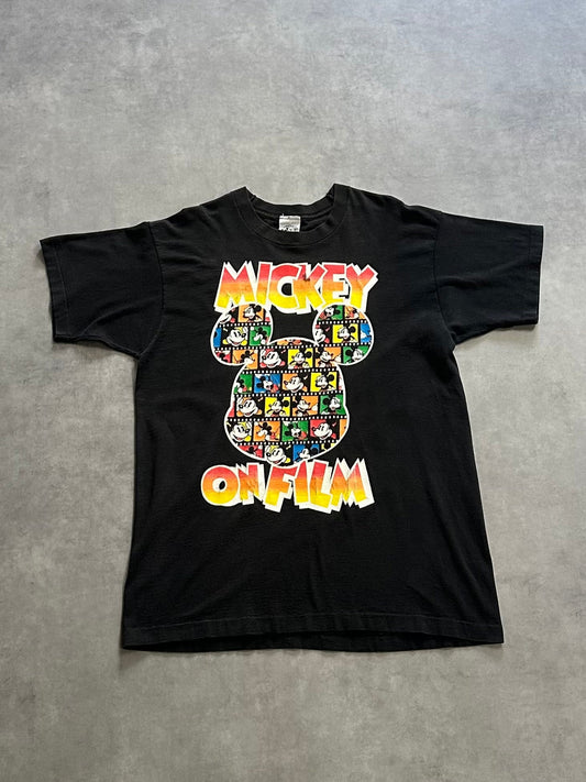 90's MICKEY「MICKEY ON FILM」キャラクターTシャツ