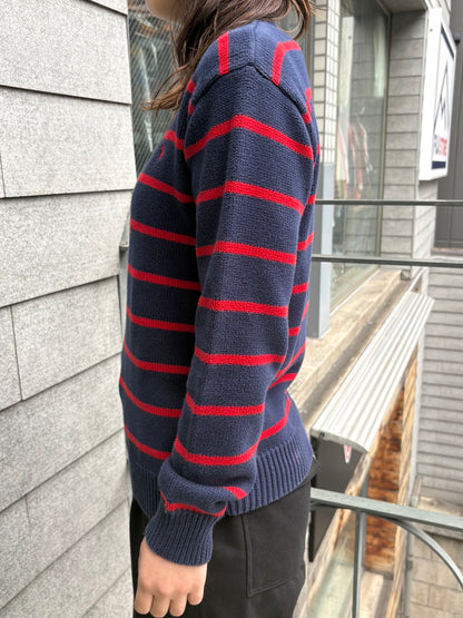 90's「Polo by Ralph Lauren」ハーフジップニット