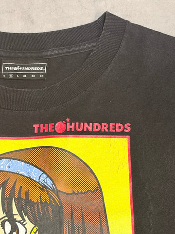 THE HUNDREDS×HOOK UPS「オフィシャルコラボ」キャラクターTシャツ