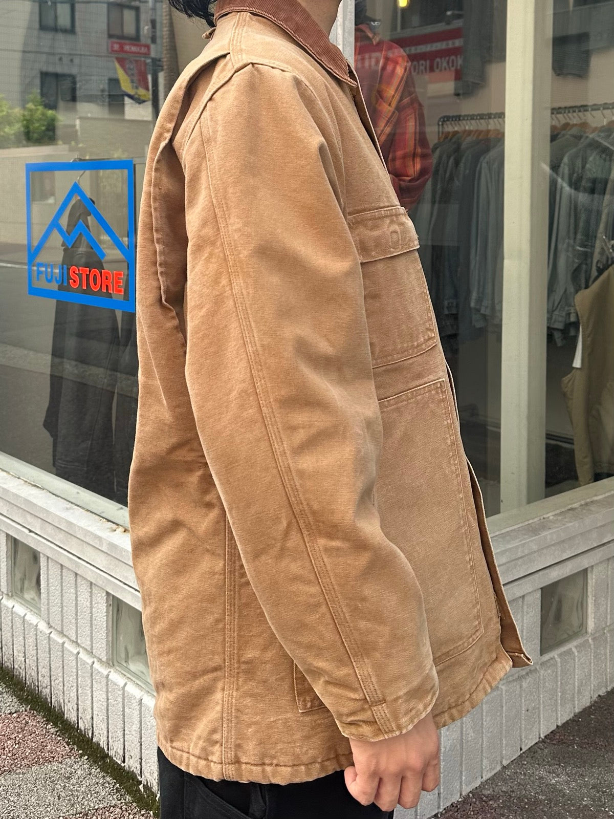 90's CARHARTT「CO4 BRN」 USA製 トラディショナルジャケット