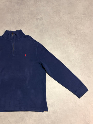90's~00's POLO BY RALPH LAUREN「北マリアナ諸島製」ハーフジップニット