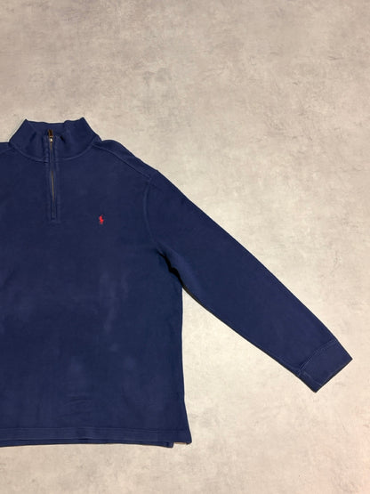 90's~00's POLO BY RALPH LAUREN「北マリアナ諸島製」ハーフジップニット