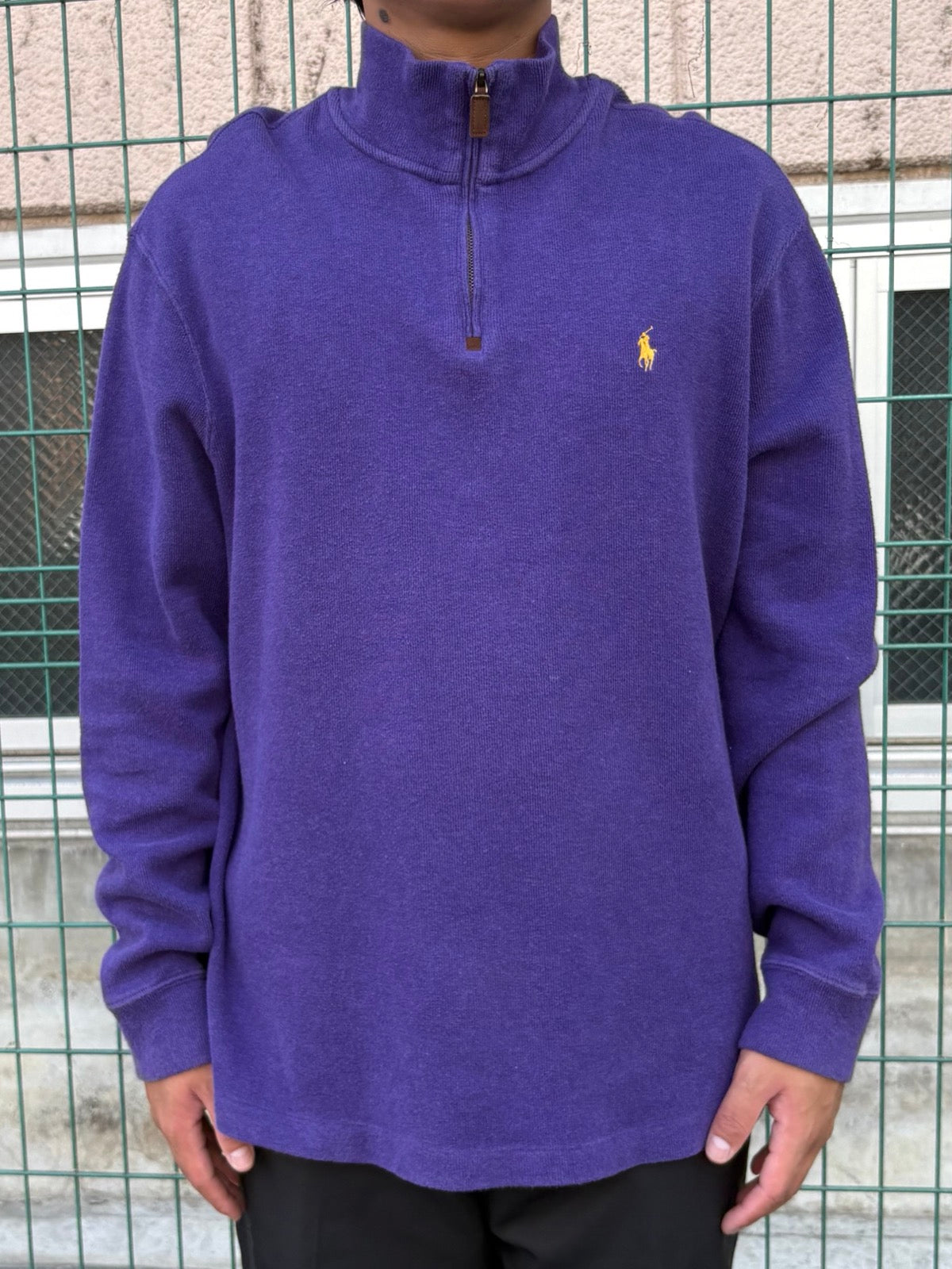 POLO RALPH LAUREN ハーフジップニット