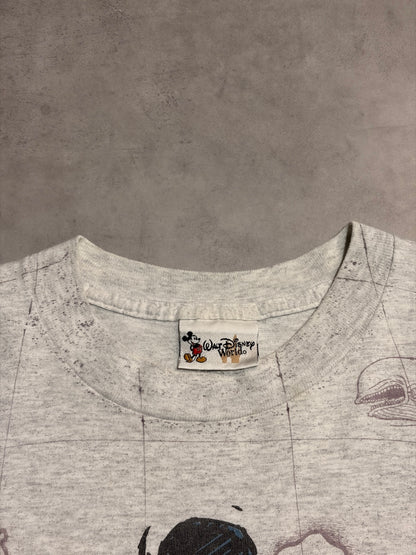 90's DISNEY「Mickey」USA製 キャラクターTシャツ