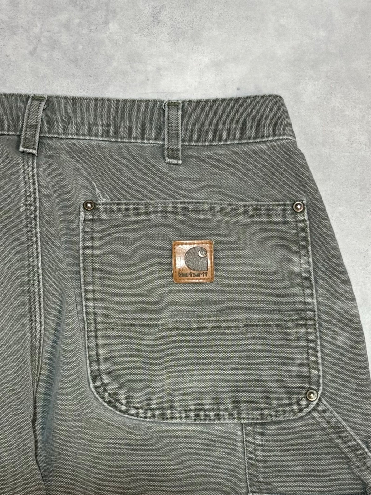 90's ~00's CARHARTT「DOUBLE KNEE」USA製 ダックパンツ