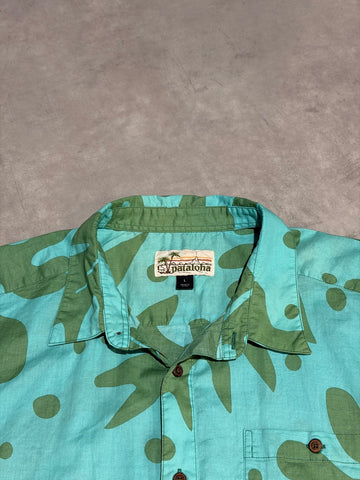 10's PATAGONIA「Pataloha」モンステラ柄　アロハシャツ