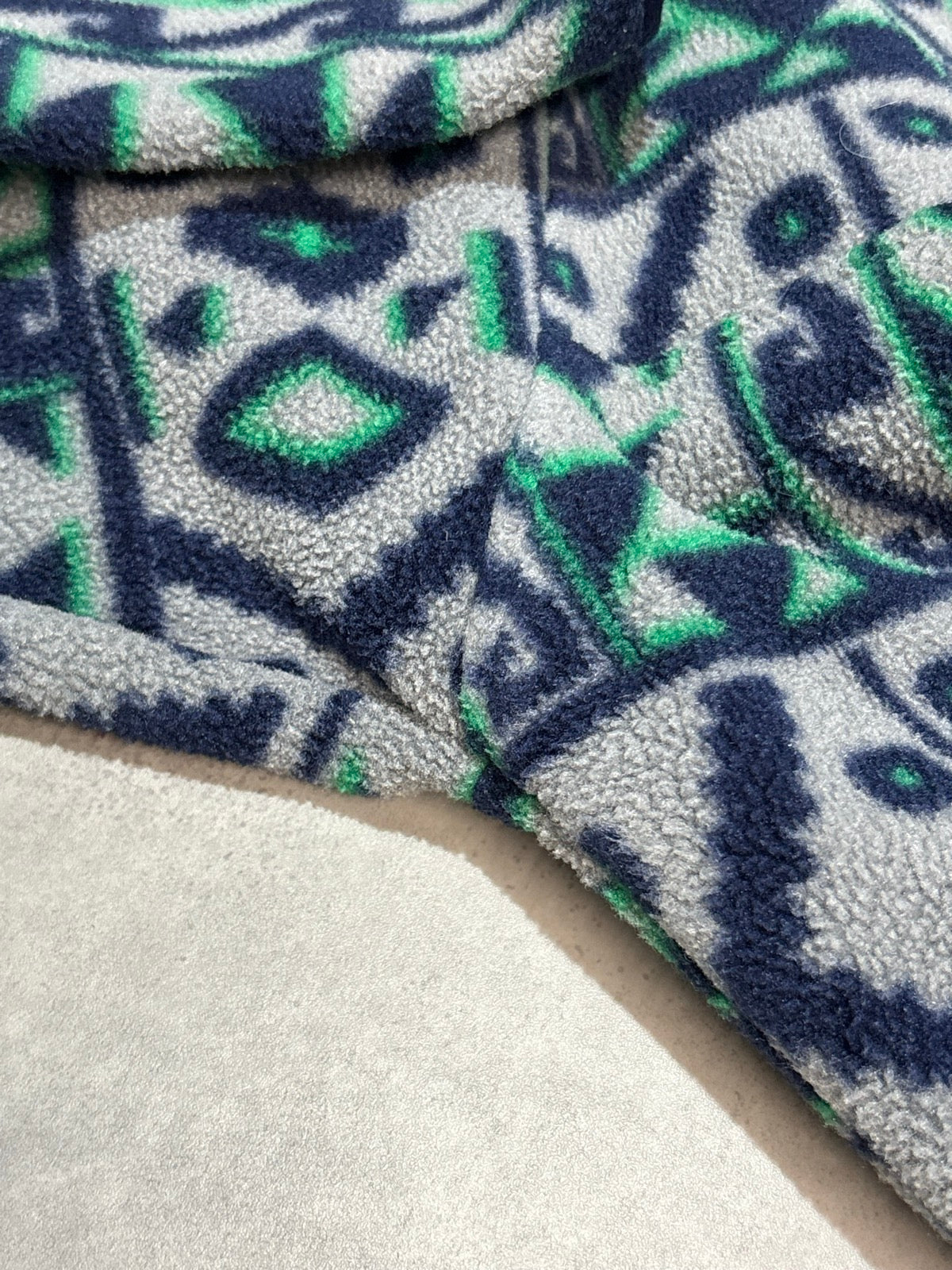 10's PATAGONIA Synchilla Snap-T「モンタナシエテ柄」フリースプルオーバー