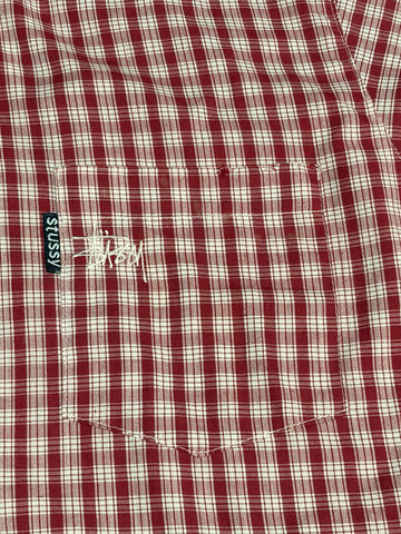 90's〜00's STUSSY チェックシャツ