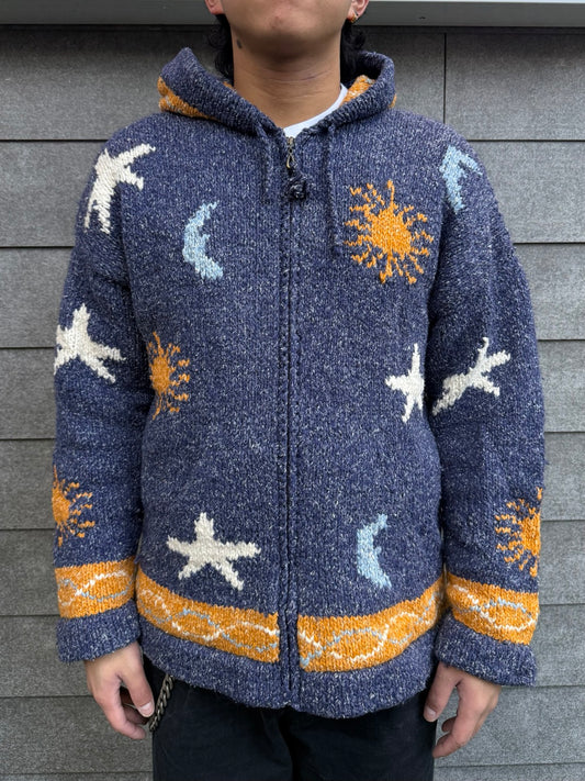 80's「ANDE WEAR」エクアドルジップパーカー