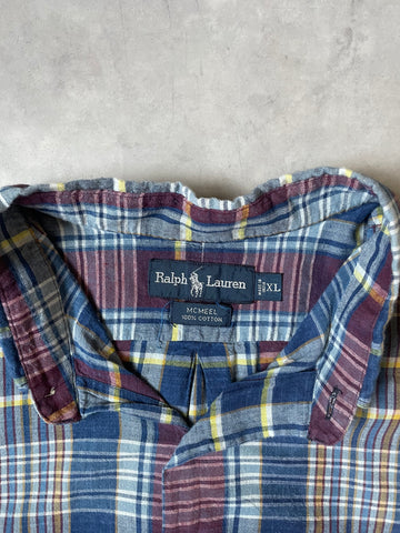 90's RALPH LAUREN「MCMEEL」長袖シャツ