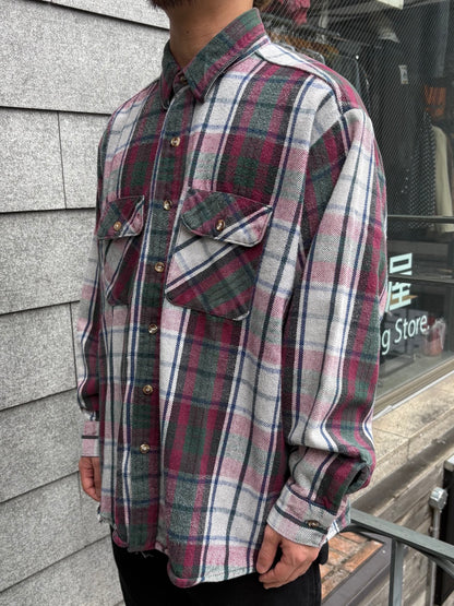 90's「FIVE BROTHER」ネルシャツ