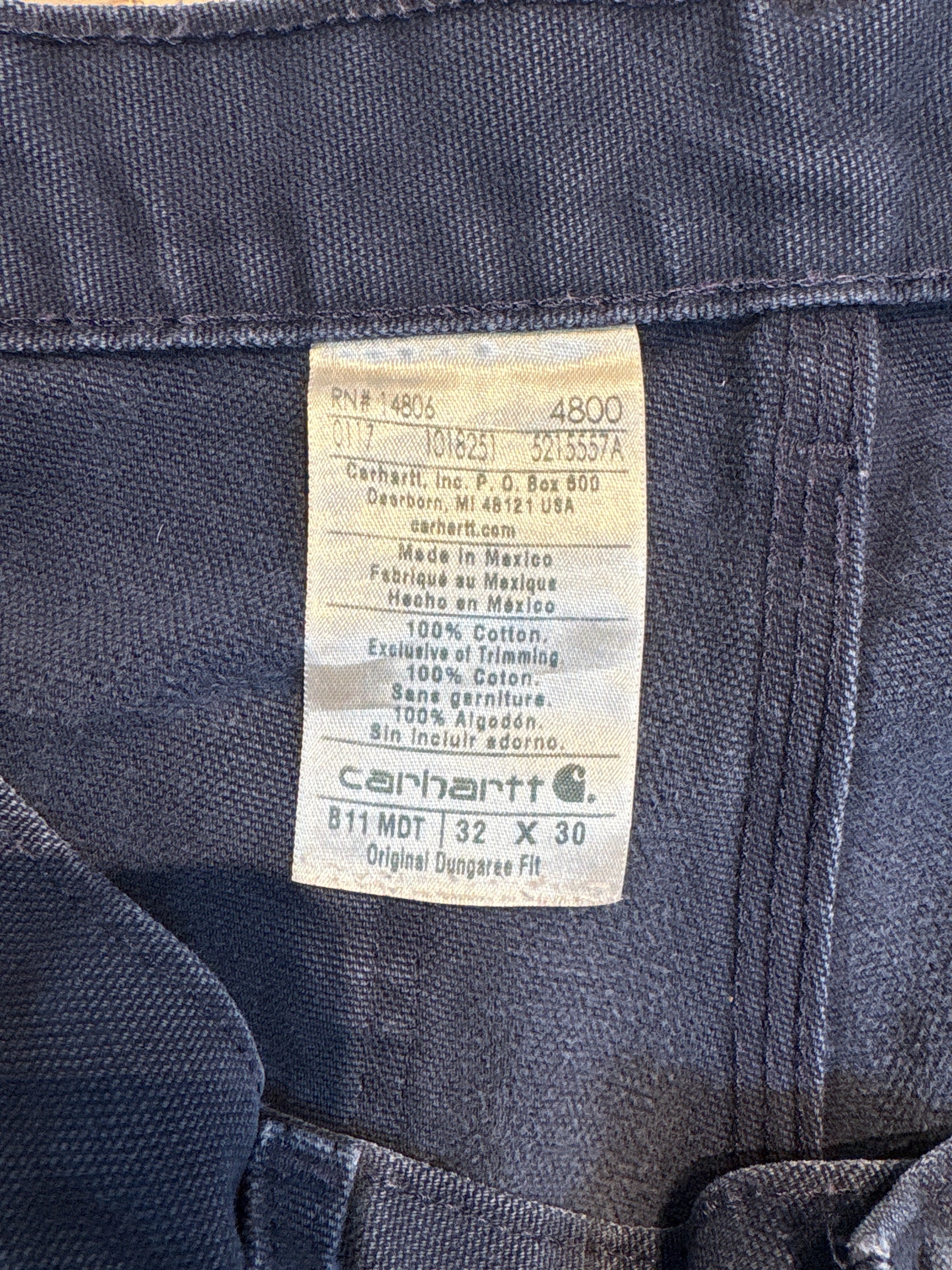 90's Carhartt 「Original Dungaree Fit」ペインターパンツ