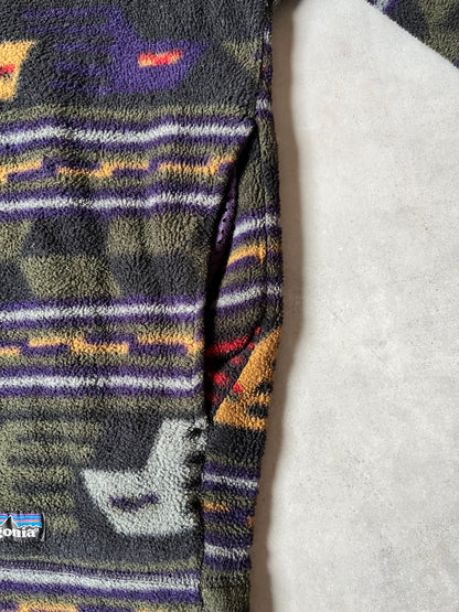 90’s PATAGONIA 「Synchilla sweater」ハーフジップ　USA製