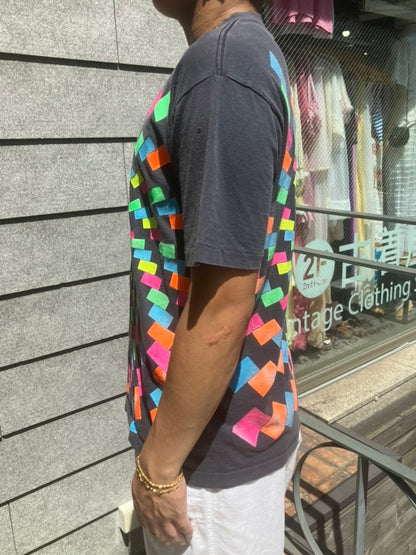 90's「WILD OATS PSYCHEDELIC」USA製 グラフィックTシャツ