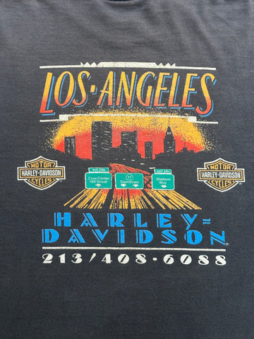 90's HARLEY-DAVIDSON「LOS ANGELES」ハーレーダビッドソンTシャツ