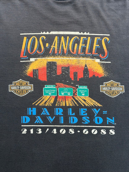 90's HARLEY-DAVIDSON「LOS ANGELES」ハーレーダビッドソンTシャツ