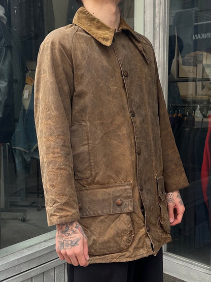 90's BARBOUR「MOORLAND」オイルドジャケット