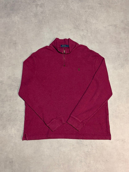 RALPH LAUREN ハーフジップニット
