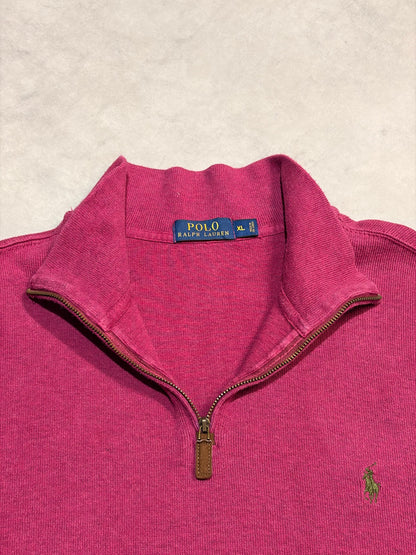 RALPH LAUREN ハーフジップニット