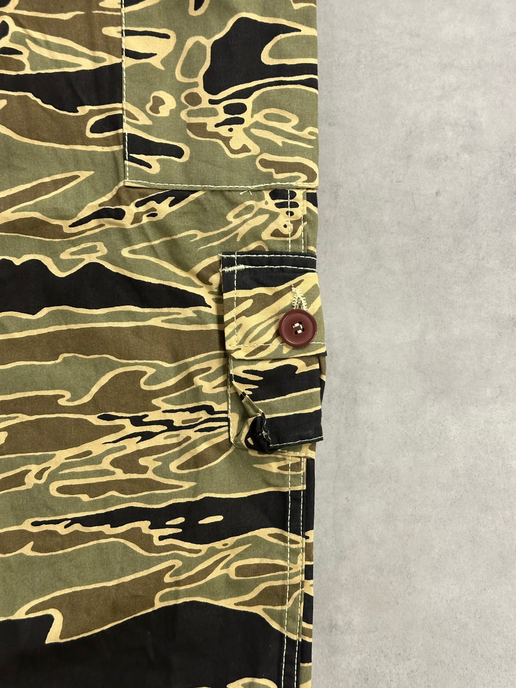 00's GOLD TIGER STRIPE TROUSER「Reissue」カーゴパンツ