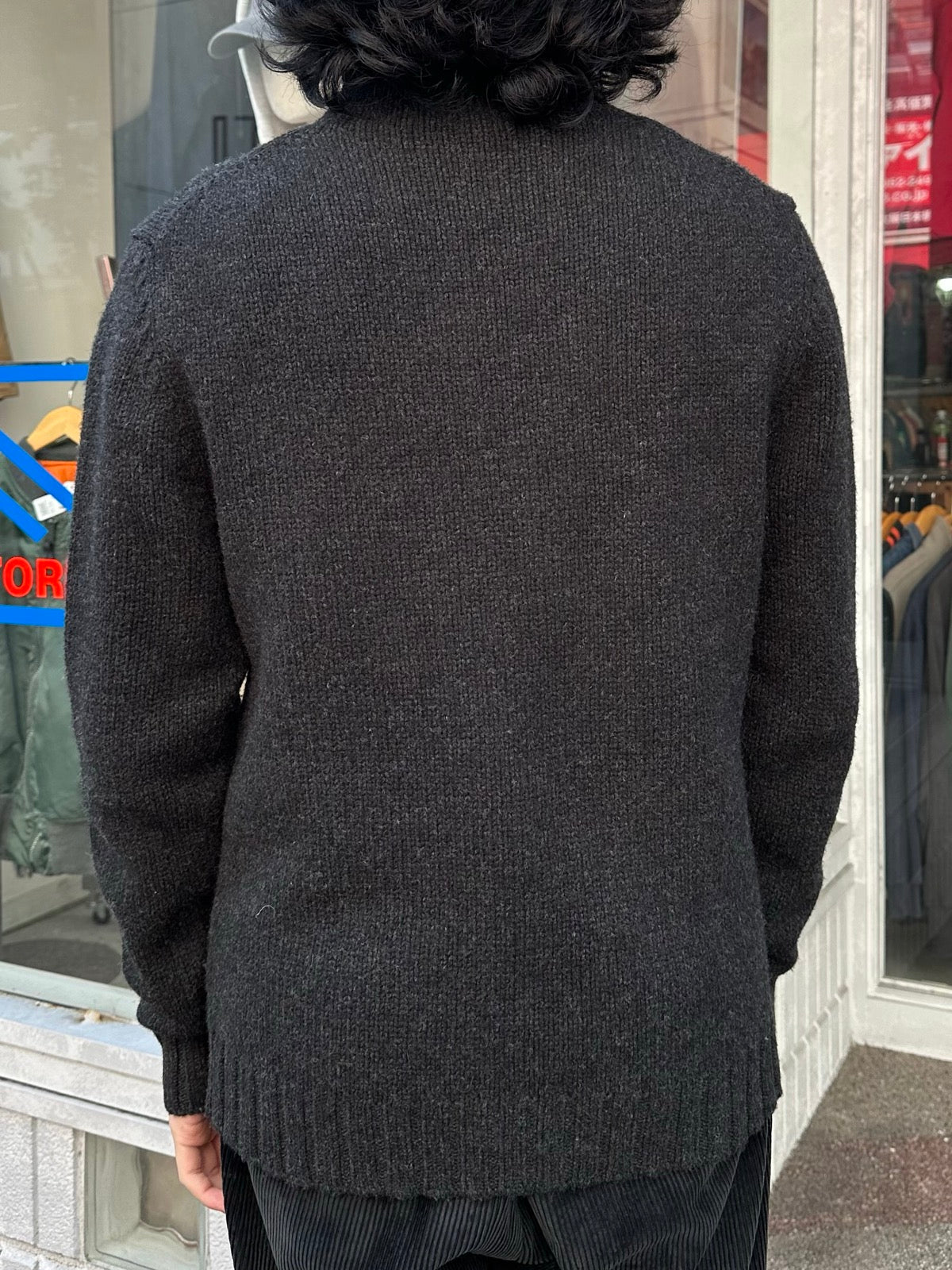 00's J.CREW コットンニットセーター