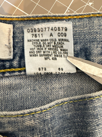 00's Levi's「SilverTab BAGGY」デニムパンツ