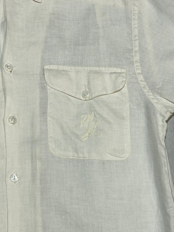 90's Ralph Lauren「IMPACT21 日本企画」リネン半袖シャツ
