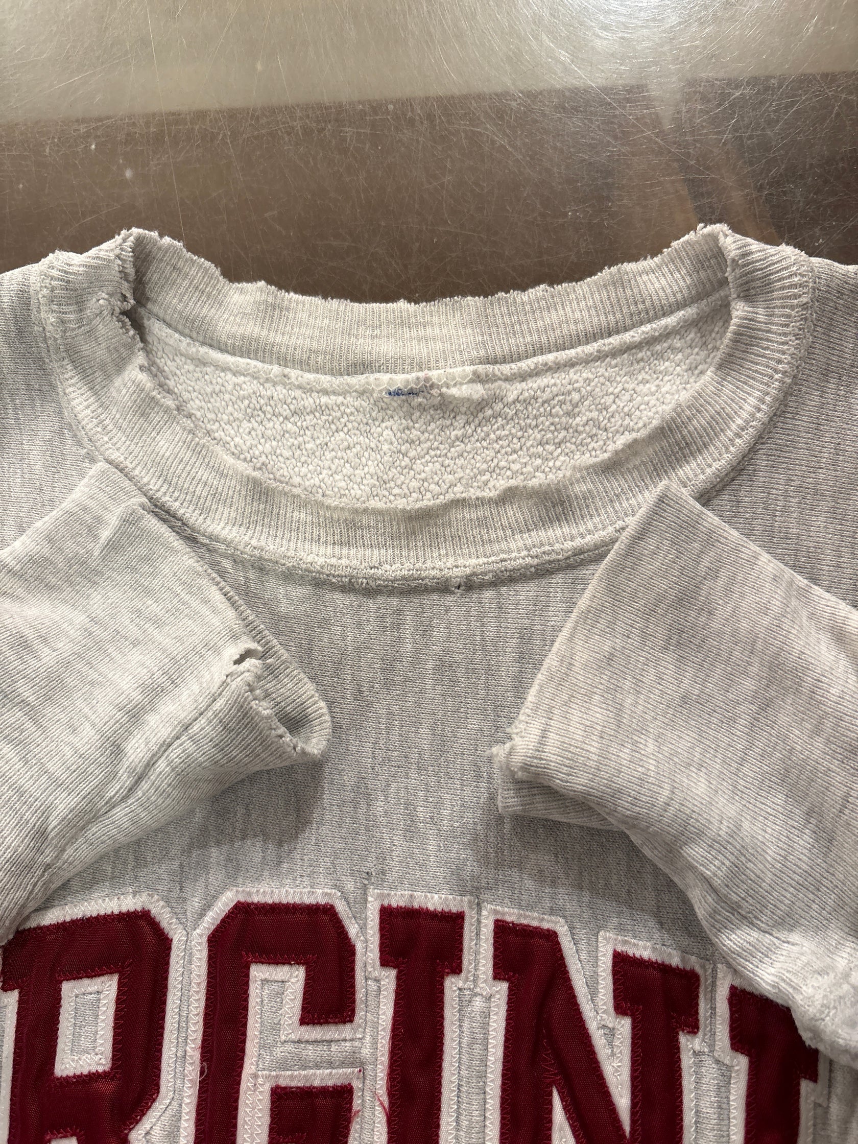 90's~00's CHAMPION「VIRGINIA TECH」Reverse Weave カレッジスウェット