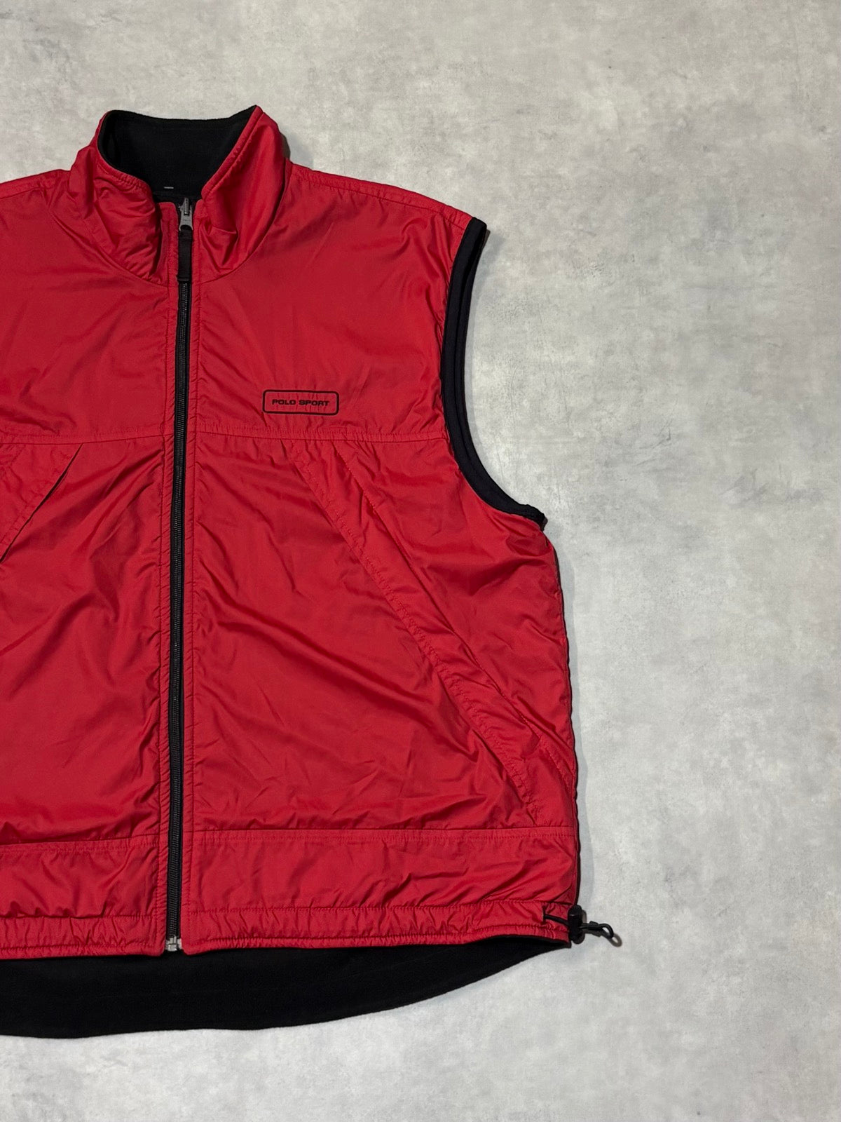 90's Polo Sport「POLATEC」リバーシブルベスト