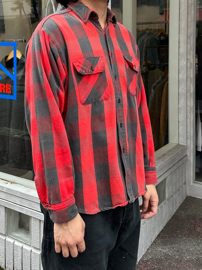 70~80's FIVE BROTHER USA製 バッファローチェックシャツ