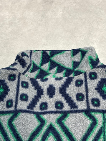 10's PATAGONIA Synchilla Snap-T「モンタナシエテ柄」フリースプルオーバー