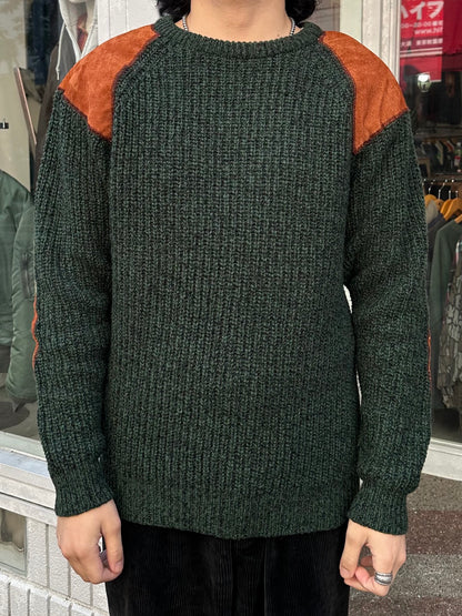 80's WOOLRICH ウールニット