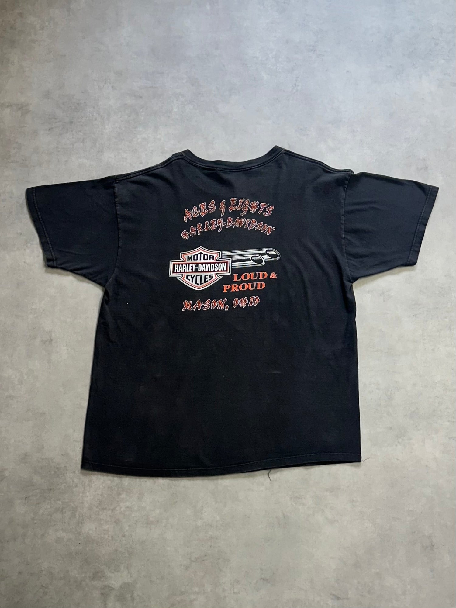 00's HARLEY-DAVIDSON モーターサイクルTシャツ
