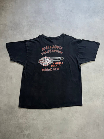 00's HARLEY-DAVIDSON モーターサイクルTシャツ