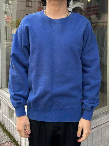 90's RUSSELL ATHLETIC「HIGH COTTON」USA製　無地スウェット