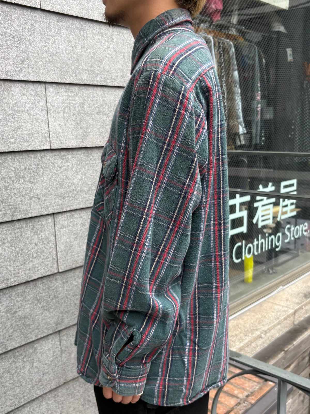 90's「FIVE BROTHER」USA製 ネルシャツ