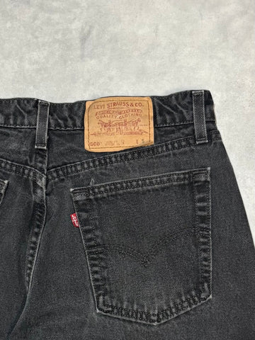 00's LEVI'S「560」ブラックデニムパンツ