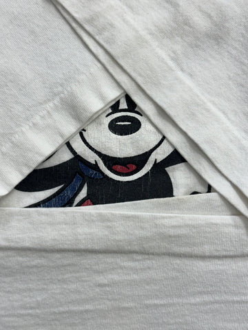 90's MICKEY MOUSE「AERO MICKEY」USA製 キャラクターTシャツ