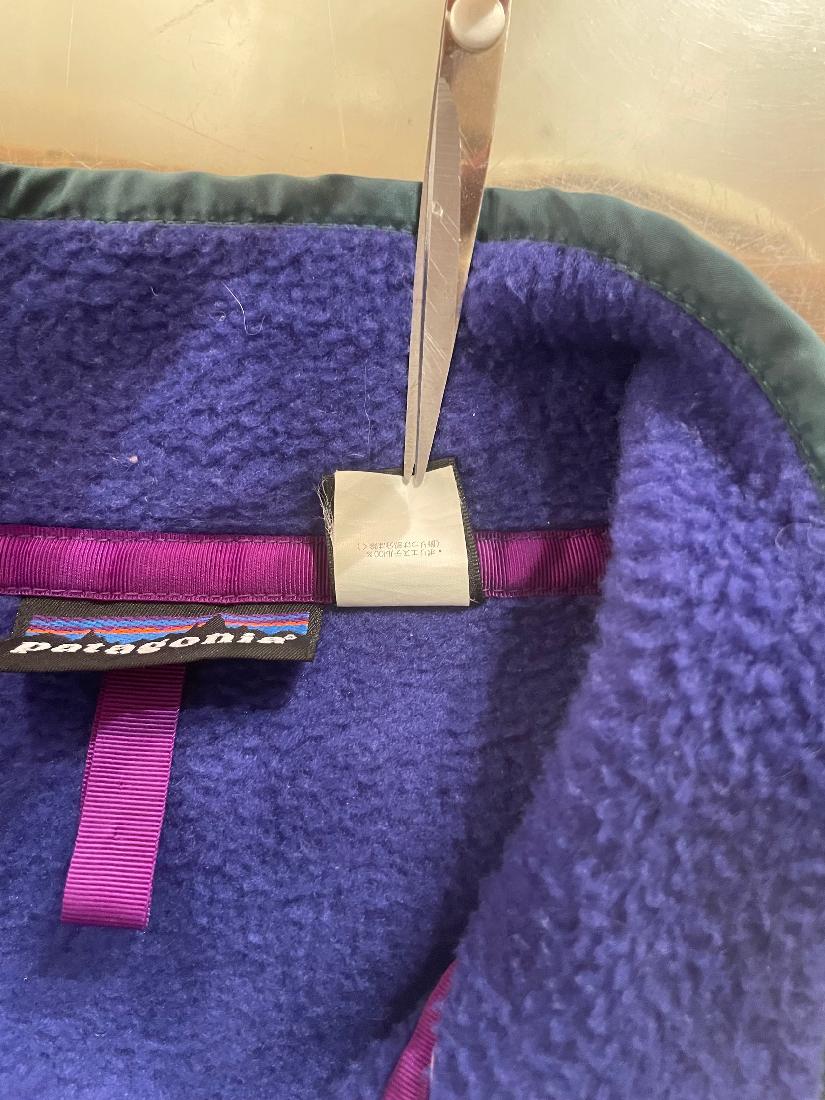 90's PATAGONIA「SYNCHILLA Snap-T」雪なしタグ フリースジャケット