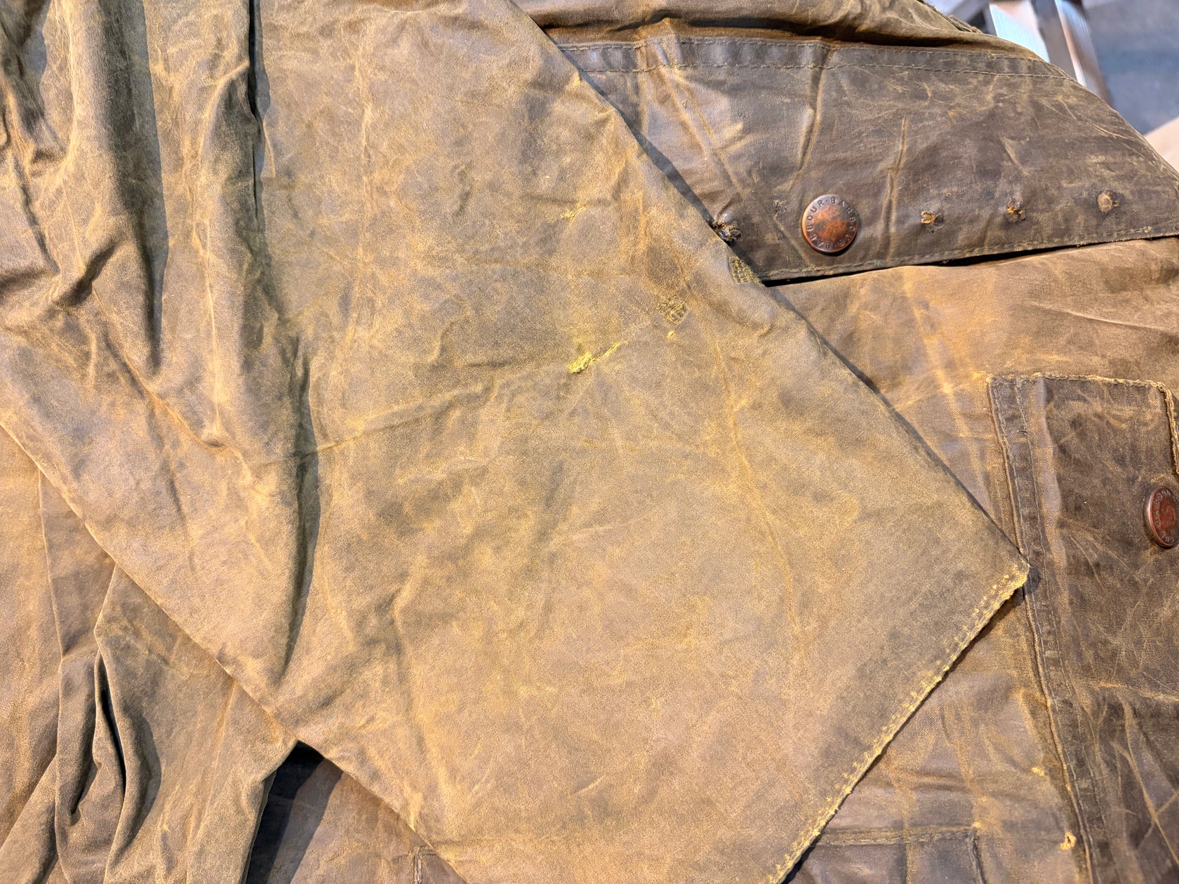90’s BARBOUR「BORDER」オイルドジャケット