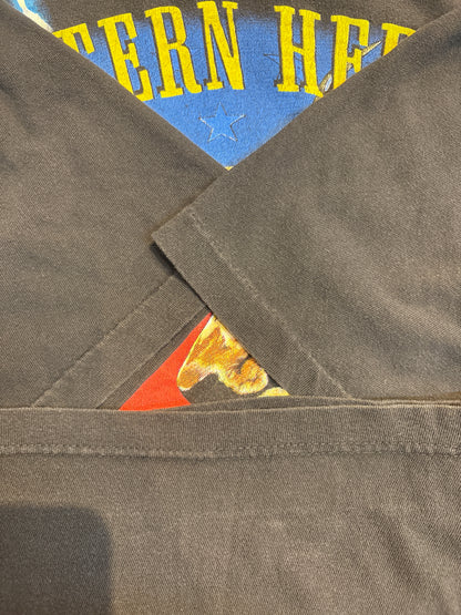 90's「WESTERN HERITAGE AMERICAN THUNDER」グラフィックTシャツ